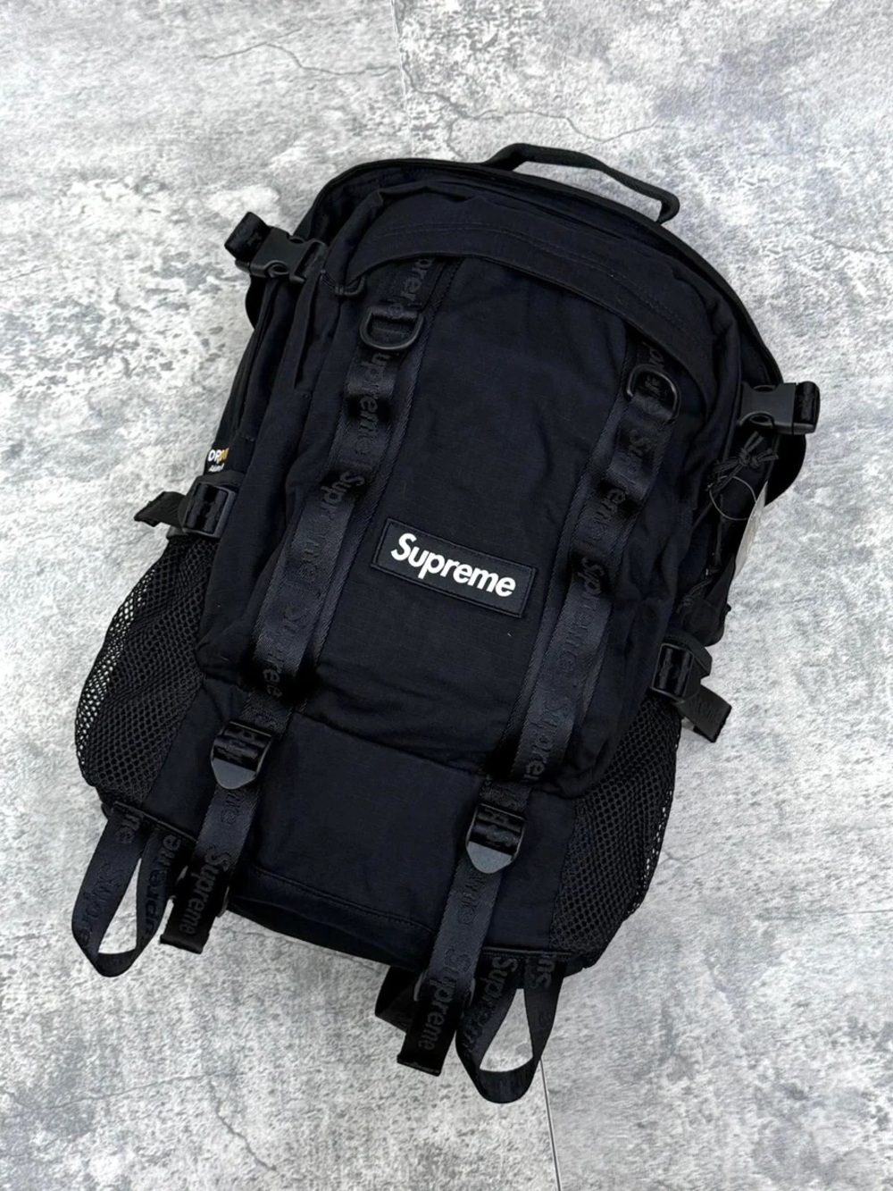 Supreme logo backpack ss26